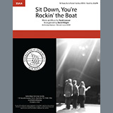 Download or print Chiefs of Staff Sit Down, You're Rockin' The Boat (from Guys And Dolls) (arr. David Wright) Sheet Music Printable PDF -page score for Broadway / arranged SSAA Choir SKU: 475344.