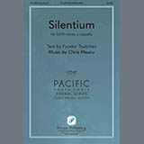 Download or print Chris Maunu Silentium Sheet Music Printable PDF -page score for Concert / arranged SATB Choir SKU: 1616180.