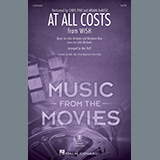 Download or print Chris Pine and Ariana DeBose At All Costs (from Wish) (arr. Mac Huff) Sheet Music Printable PDF -page score for Disney / arranged 2-Part Choir SKU: 1427524.