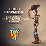 Download or print Chris Stapleton The Ballad Of The Lonesome Cowboy (from Toy Story 4) Sheet Music Printable PDF -page score for Country / arranged Piano, Vocal & Guitar Chords (Right-Hand Melody) SKU: 418490.
