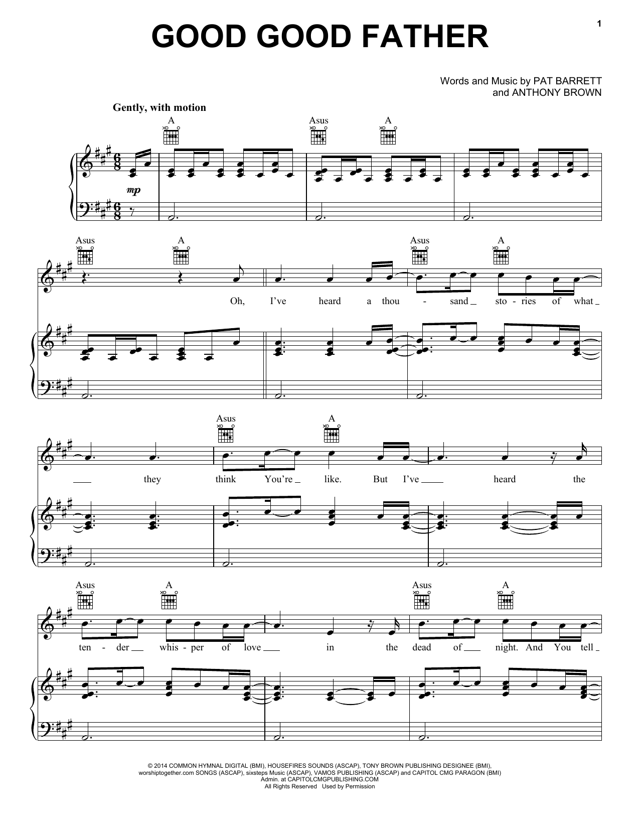 Download Pat Barrett Good Good Father Sheet Music and learn how to play Ukulele PDF digital score in minutes