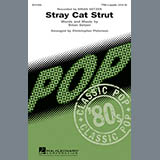 Download or print Brian Setzer Stray Cat Strut (arr. Christopher Peterson) Sheet Music Printable PDF -page score for Pop / arranged TTBB SKU: 154997.