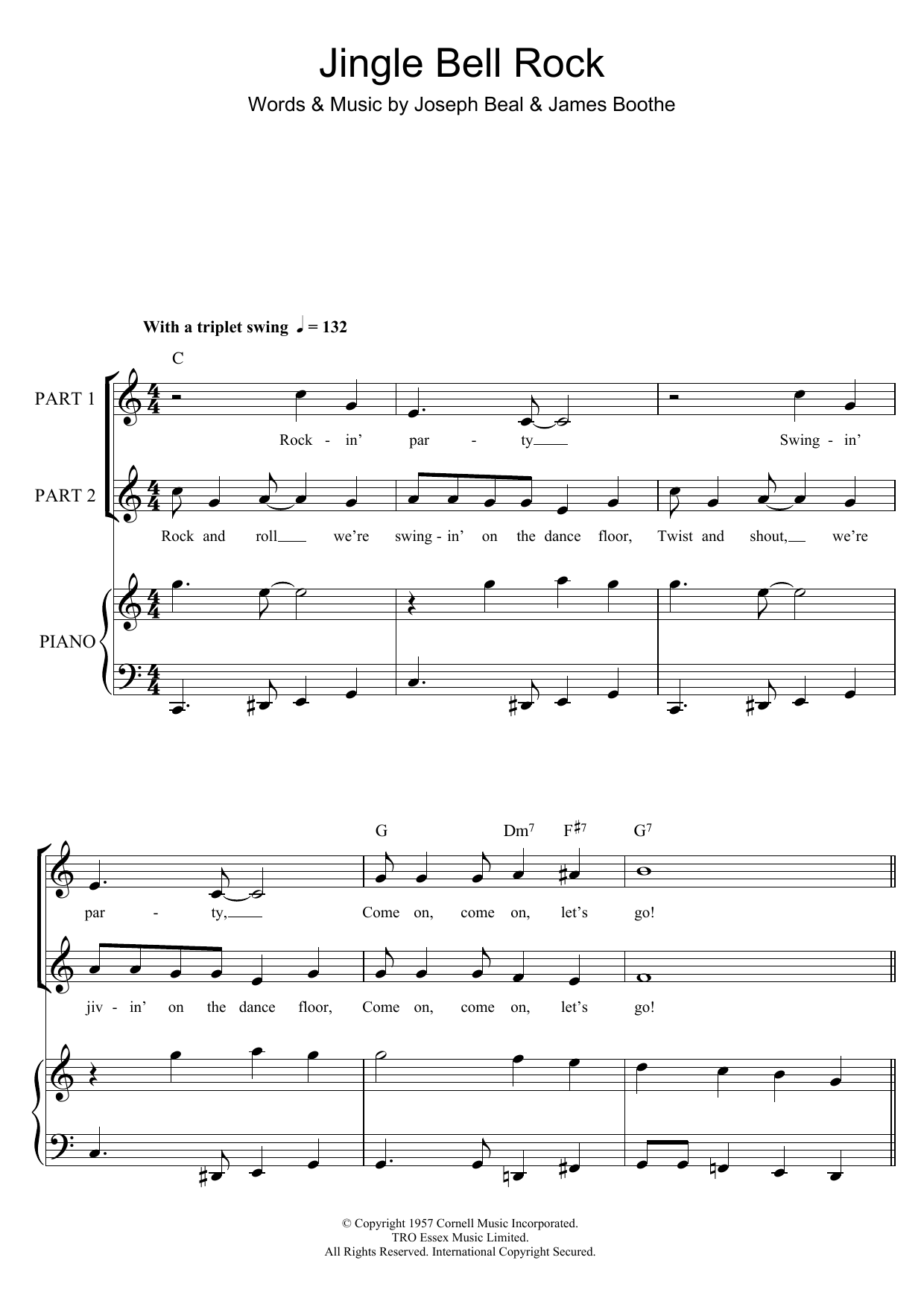 Download Chubby Checker Jingle Bell Rock Sheet Music and learn how to play Violin PDF digital score in minutes