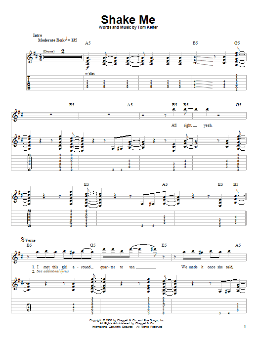 Download Cinderella Shake Me Sheet Music and learn how to play Drums Transcription PDF digital score in minutes