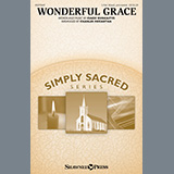 Download or print Cindy Ovokaitys Wonderful Grace (arr. Charles McCartha) Sheet Music Printable PDF -page score for Sacred / arranged 2-Part Choir SKU: 1135651.