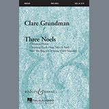 Download or print Clare Grundman Three Noels Sheet Music Printable PDF -page score for Classical / arranged 2-Part Choir SKU: 93767.