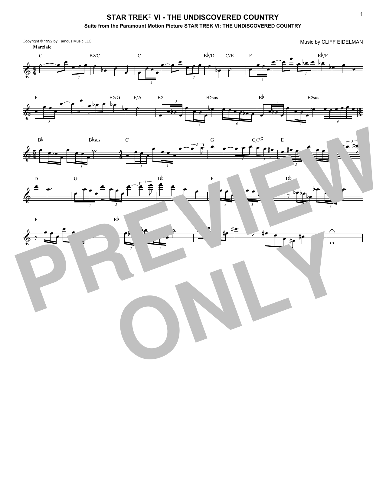 Download Cliff Eidelman Sheet Music and learn how to play Piano PDF score in minutes
