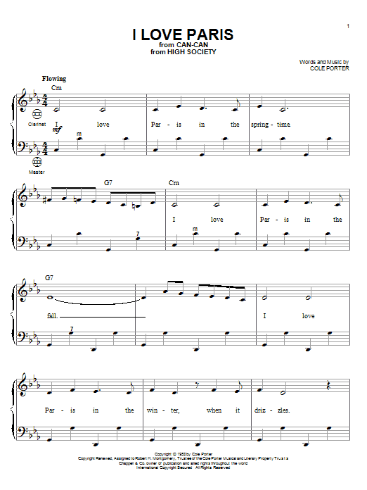 Download Gary Meisner I Love Paris Sheet Music and learn how to play Accordion PDF digital score in minutes