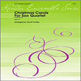 Download or print Conley Christmas Carols For Sax Quartet - 1st Alto Sax Sheet Music Printable PDF -page score for Unclassified / arranged Wind Ensemble SKU: 124809.