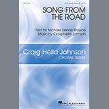 Download or print Craig Hella Johnson Song From The Road Sheet Music Printable PDF -page score for Inspirational / arranged SATB Choir SKU: 418347.