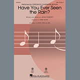 Download or print Creedence Clearwater Revival Have You Ever Seen The Rain? (arr. Kirby Shaw) Sheet Music Printable PDF -page score for Rock / arranged SATB Choir SKU: 454217.