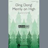 Download or print Christmas Carol Ding Dong! Merrily On High (arr. Cristi Cary Miller) Sheet Music Printable PDF -page score for Concert / arranged 2-Part Choir SKU: 163946.