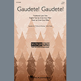 Download or print Cristi Cary Miller Gaudete! Gaudete! Sheet Music Printable PDF -page score for Winter / arranged 2-Part Choir, 3-Part Mixed Choir SKU: 1397790.