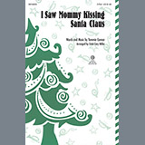 Download or print Tommie Connor I Saw Mommy Kissing Santa Claus (arr. Cristi Cary Miller) Sheet Music Printable PDF -page score for Concert / arranged 2-Part Choir SKU: 97363.