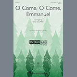 Download or print Cristi Cary Miller O Come, O Come Emmanuel Sheet Music Printable PDF -page score for Winter / arranged 3-Part Mixed SKU: 195549.