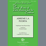 Download or print Cristian Grases Abreme La Puerta Sheet Music Printable PDF -page score for Christmas / arranged SATB Choir SKU: 431013.