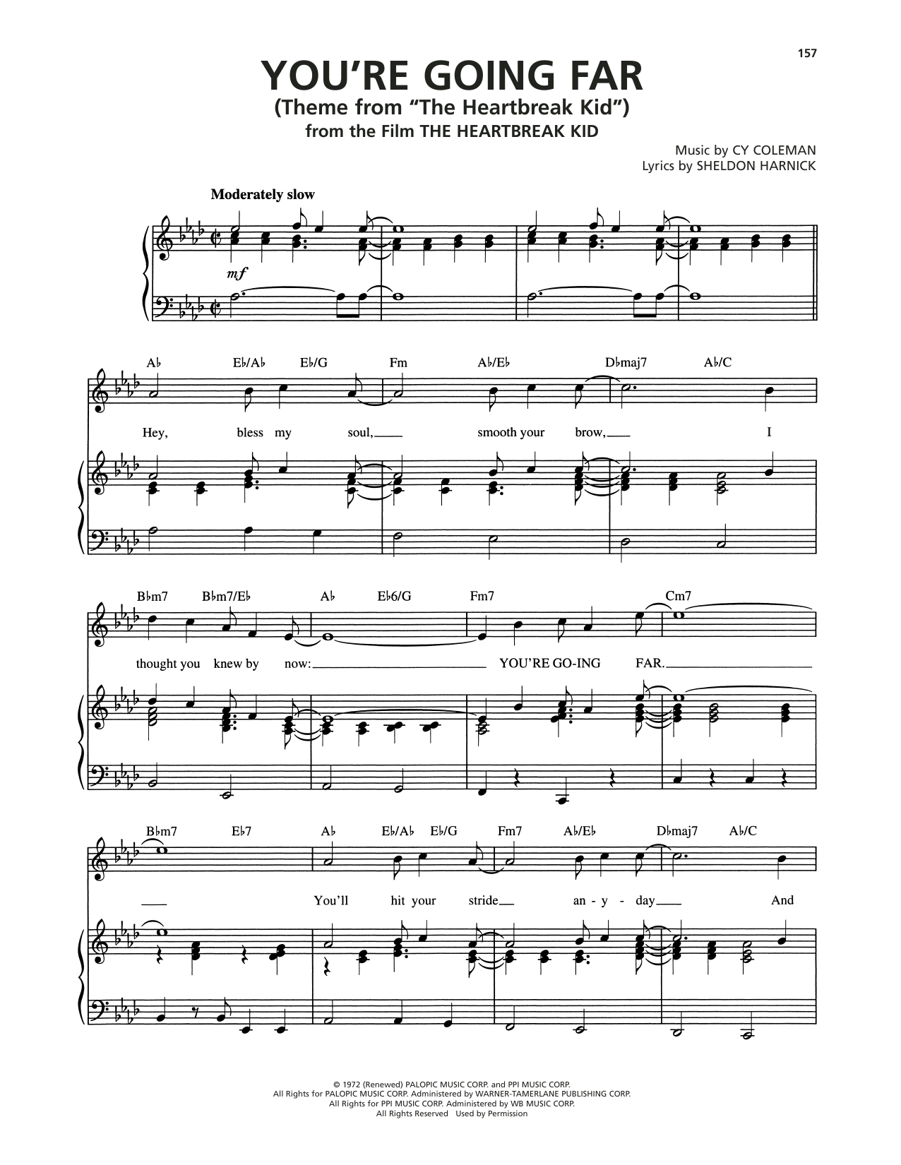 Download Cy Coleman You're Going Far (Theme From 