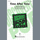 Download or print Cyndi Lauper Time After Time (arr. Audrey Snyder) Sheet Music Printable PDF -page score for Pop / arranged 3-Part Mixed Choir SKU: 479861.