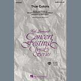 Download or print Phil Collins True Colors (arr. Mac Huff) Sheet Music Printable PDF -page score for Concert / arranged SAB SKU: 74583.