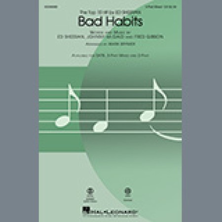 Ed Sheeran Bad Habits (arr. Mark Brymer) sheet music 1144191