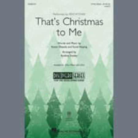 Pentatonix That's Christmas To Me (arr. Audrey Snyder) sheet music 1243399