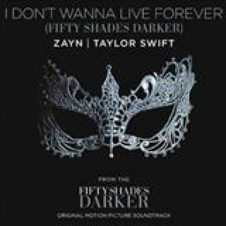 Zayn and Taylor Swift I Don't Wanna Live Forever (Fifty Shades Darker) Piano, Vocal & Guitar (Right-Hand Melody) Pop
