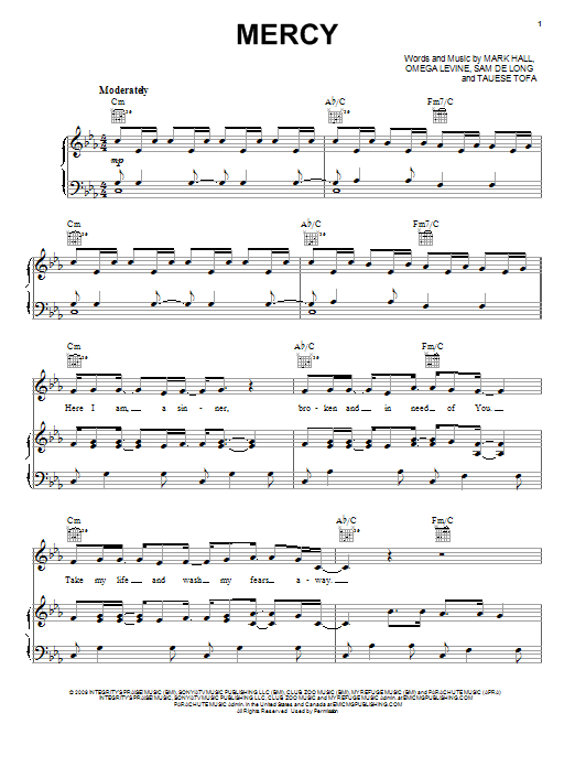 casting-crowns-mercy-sheet-music-notes-download-printable-pdf-score