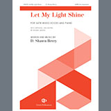 Download or print D. Shawn Berry Let My Light Shine Sheet Music Printable PDF -page score for Concert / arranged SATB Choir SKU: 1545751.