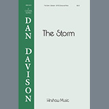 Download or print Dan Davison The Storm Sheet Music Printable PDF -page score for Concert / arranged SATB Choir SKU: 460018.