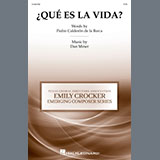 Download or print Dan Miner ¿Qué Es La Vida? Sheet Music Printable PDF -page score for Concert / arranged Choir SKU: 1530074.