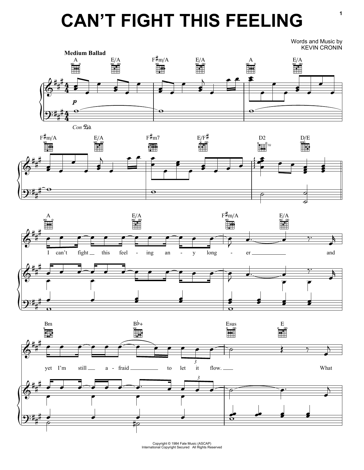 Download Dan Smith Can't Fight This Feeling (John Lewis 2019) Sheet Music and learn how to play Piano, Vocal & Guitar Chords (Right-Hand Melody) PDF digital score in minutes
