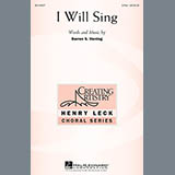 Download or print Darren S. Herring I Will Sing Sheet Music Printable PDF -page score for Concert / arranged 3-Part Treble SKU: 94374.