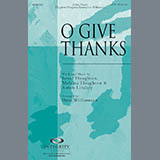 Download or print Dave Williamson O Give Thanks Sheet Music Printable PDF -page score for Contemporary / arranged SATB Choir SKU: 280805.