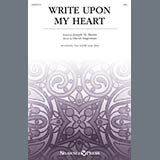 Download or print David Angerman Write Upon My Heart Sheet Music Printable PDF -page score for Concert / arranged SSA Choir SKU: 1732911.