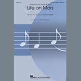 Download or print David Bowie Life On Mars (arr. Philip Lawson) Sheet Music Printable PDF -page score for Pop / arranged SATB Choir SKU: 437957.