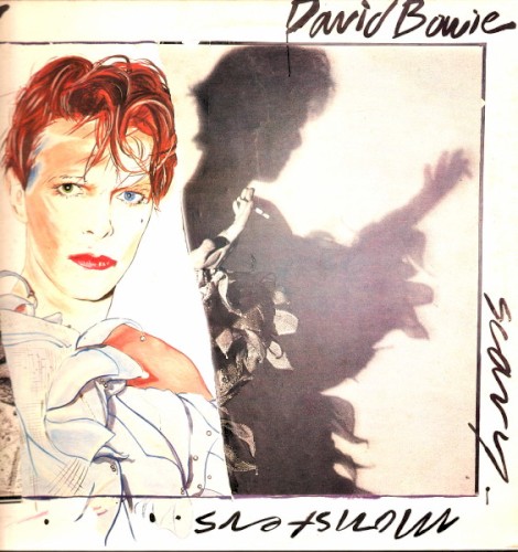 Download or print David Bowie Scary Monsters Sheet Music Printable PDF -page score for Rock / arranged Melody Line, Lyrics & Chords SKU: 25826.