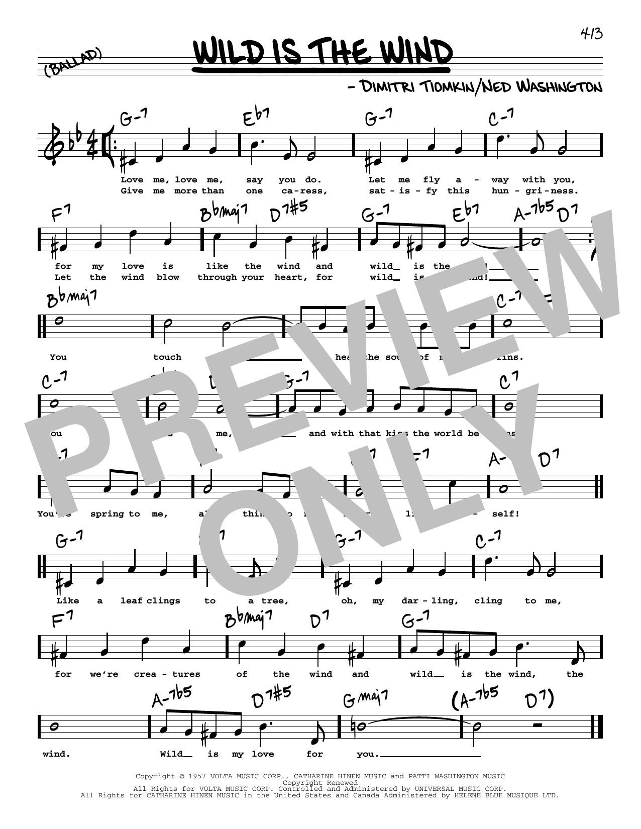 Download David Bowie Wild Is The Wind (High Voice) Sheet Music and learn how to play Real Book – Melody, Lyrics & Chords PDF digital score in minutes