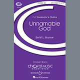 Download or print David Brunner Unnamable God Sheet Music Printable PDF -page score for Concert / arranged SATB Choir SKU: 250848.