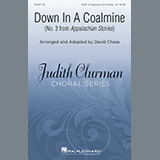 Download or print David Chase Down In A Coalmine (No. 3 from Appalachian Stories) Sheet Music Printable PDF -page score for Concert / arranged SATB Choir SKU: 448942.