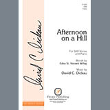 Download or print David Dickau Afternoon On A Hill Sheet Music Printable PDF -page score for Concert / arranged SAB Choir SKU: 423616.