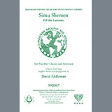 Download or print David Eddleman Simu Shemen (Fill the Lanterns) Sheet Music Printable PDF -page score for Classical / arranged 2-Part Choir SKU: 451655.