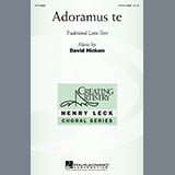 Download or print David Hicken Adoramus Te Sheet Music Printable PDF -page score for Latin / arranged 3-Part Treble Choir SKU: 269657.