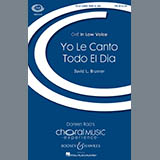Download or print David L. Brunner Yo Le Canto Todo El Dia Sheet Music Printable PDF -page score for Classical / arranged TTBB SKU: 89368.