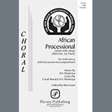 Download or print David Montoya African Processional Sheet Music Printable PDF -page score for Traditional / arranged SAB Choir SKU: 1505654.