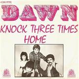 Download or print Dawn Knock Three Times Sheet Music Printable PDF -page score for Rock / arranged Lyrics & Chords SKU: 162569.