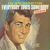 Download or print Dean Martin Everybody Loves Somebody Sheet Music Printable PDF -page score for Jazz / arranged Piano, Vocal & Guitar Chords (Right-Hand Melody) SKU: 52460.