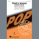 Download or print Dean Martin That's Amore (That's Love) (arr. Jill Gallina) Sheet Music Printable PDF -page score for Pop / arranged SAB SKU: 155994.