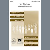 Download or print Deke Sharon Jet Airliner Sheet Music Printable PDF -page score for Pop / arranged TTBB SKU: 71387.