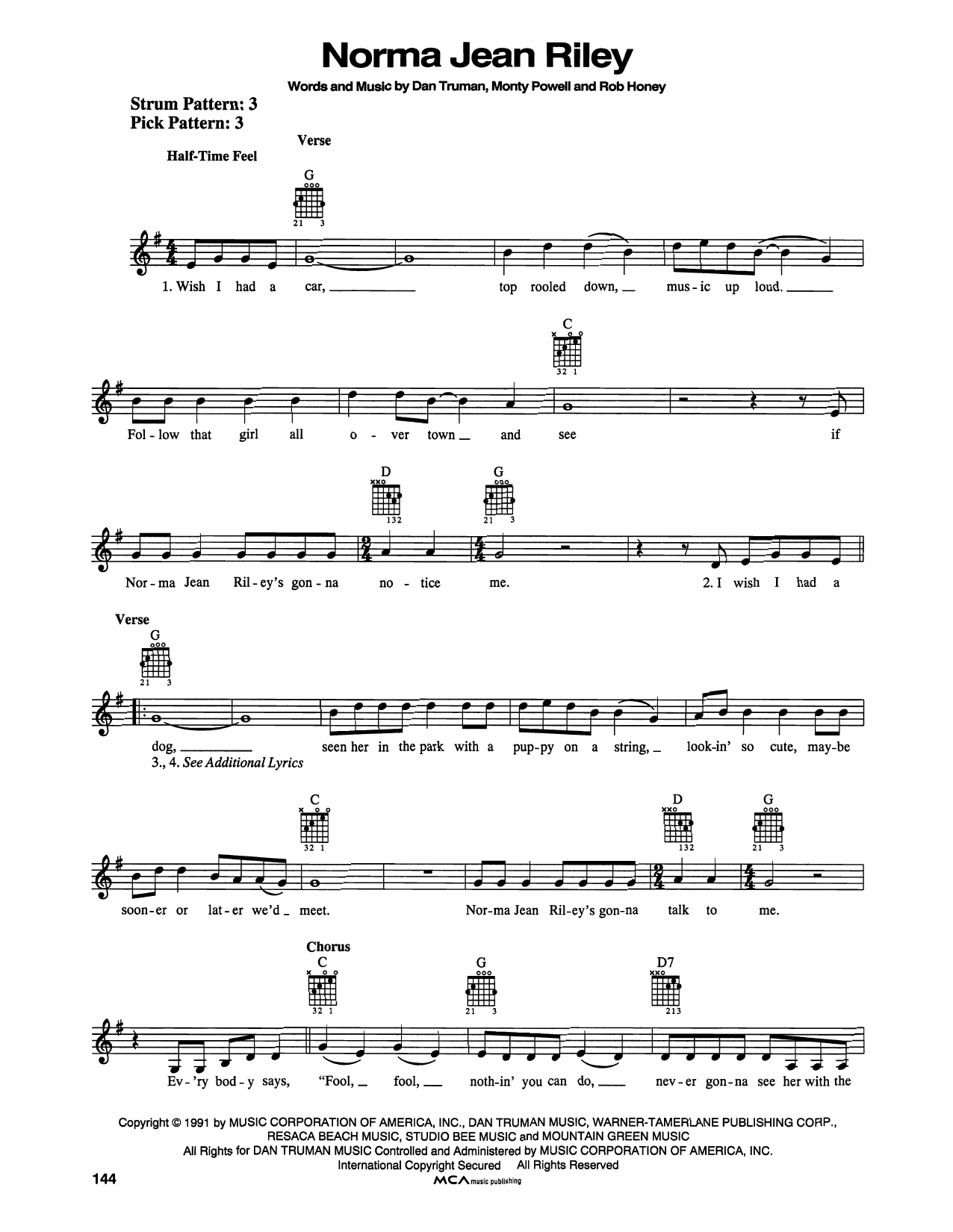 Download Diamond Rio Norma Jean Riley Sheet Music and learn how to play Easy Guitar PDF digital score in minutes