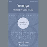 Download or print Diana Saez Yemaya Sheet Music Printable PDF -page score for Concert / arranged SATB Choir SKU: 181496.